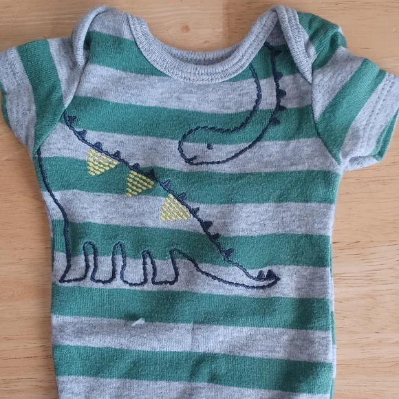 Premie Boys PJ and Onsie Set of 6 - Picture 3 of 6